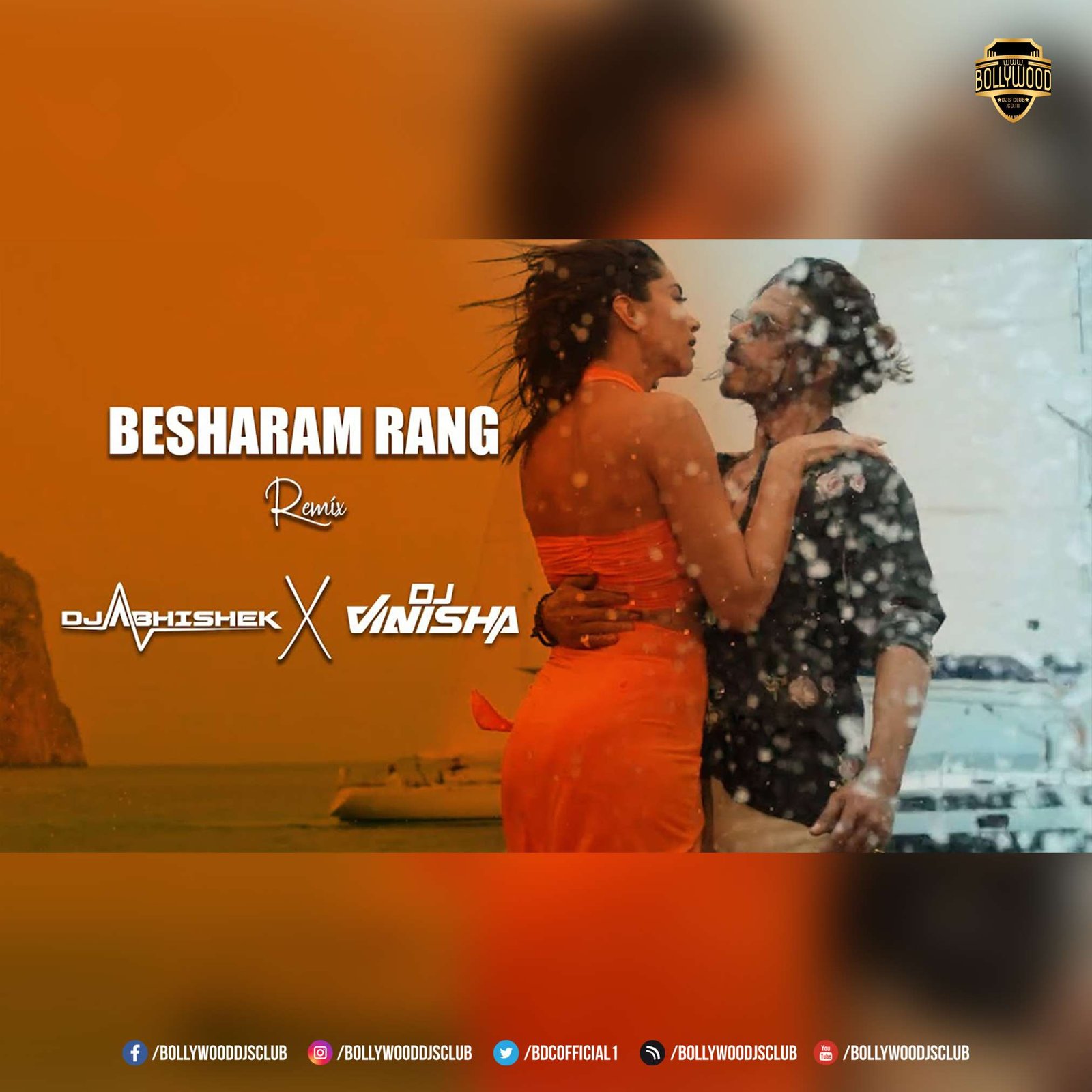 Besharam Rang (Remix) - DJ Abhishek X DJ Vinisha