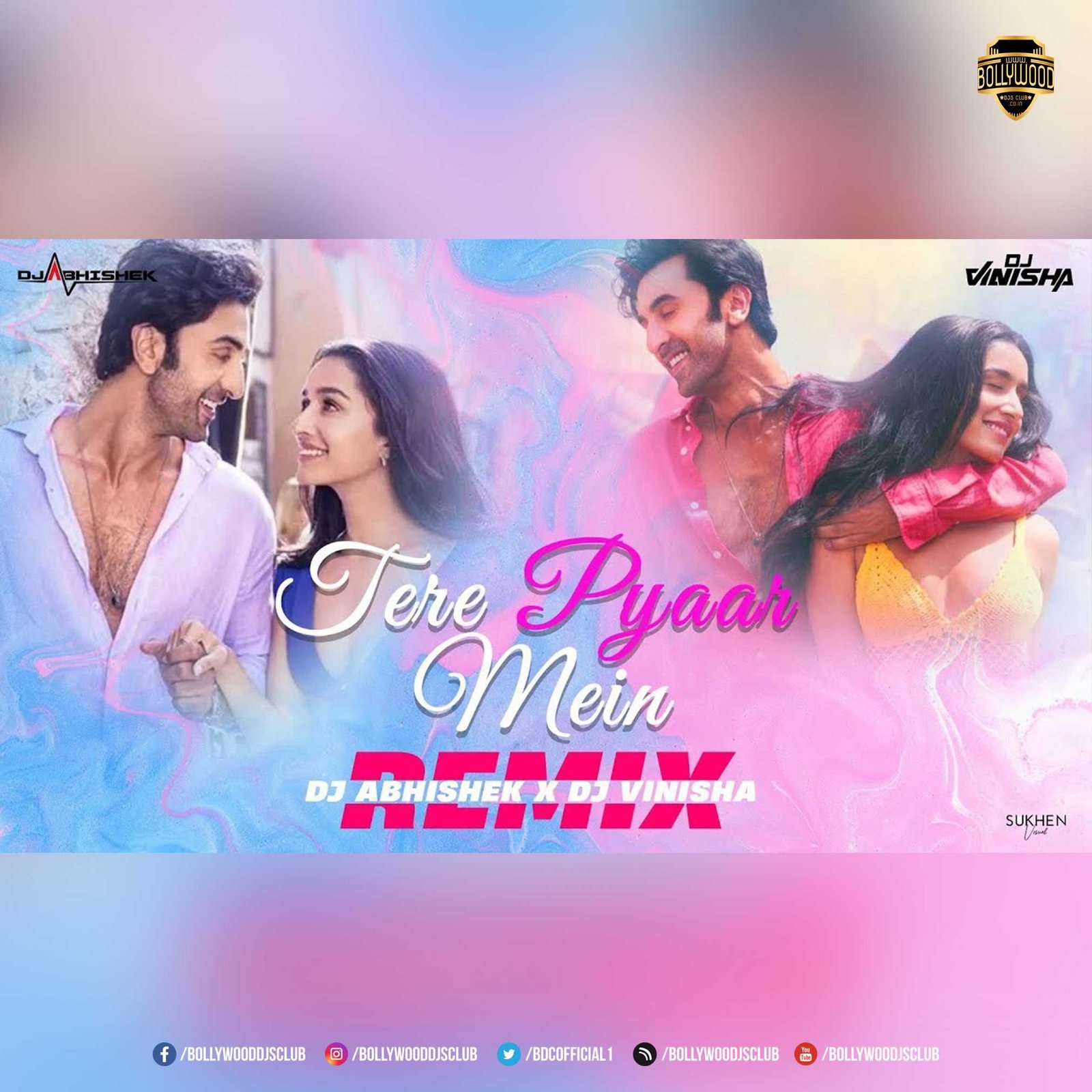 Tere Pyaar Mein (Remix) - DJ Abhishek X DJ Vinisha